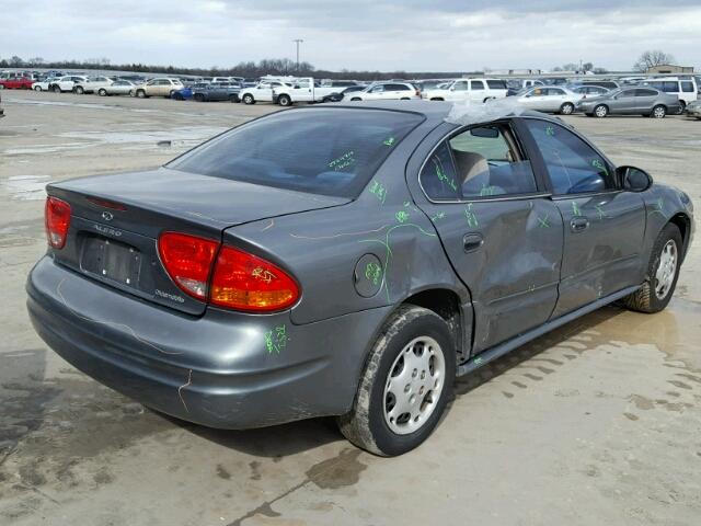 1G3NL52F33C300792 - 2003 OLDSMOBILE ALERO GL CHARCOAL photo 4