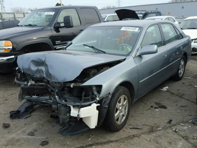 4T1BF28B62U254585 - 2002 TOYOTA AVALON XL TEAL photo 2