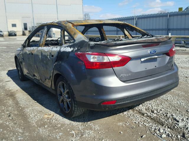 1FADP3F2XDL266210 - 2013 FORD FOCUS SE GRAY photo 3