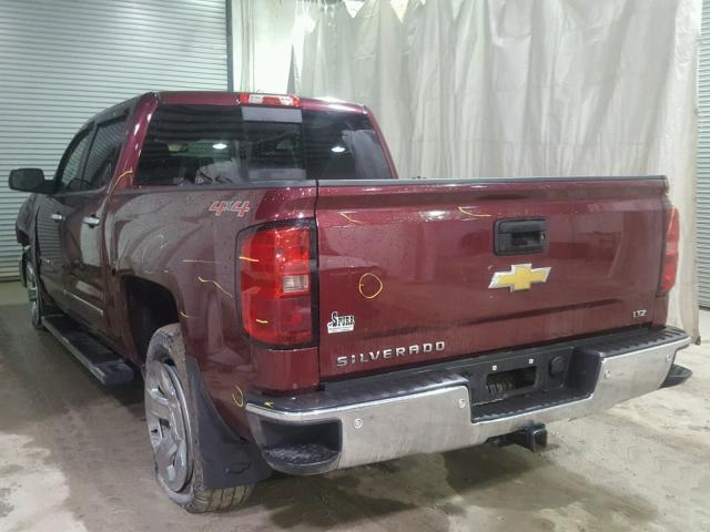 3GCUKSEC7FG249572 - 2015 CHEVROLET SILVERADO RED photo 3