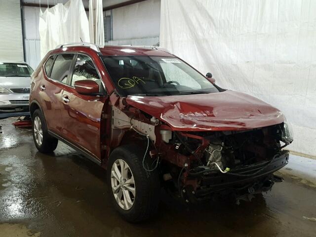 KNMAT2MV5FP529828 - 2015 NISSAN ROGUE S RED photo 1