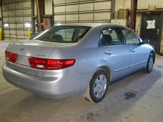 1HGCM56445A023678 - 2005 HONDA ACCORD LX SILVER photo 4