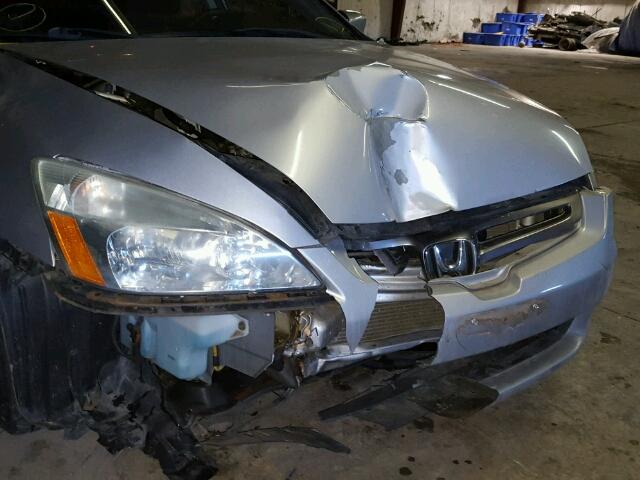 1HGCM56445A023678 - 2005 HONDA ACCORD LX SILVER photo 9