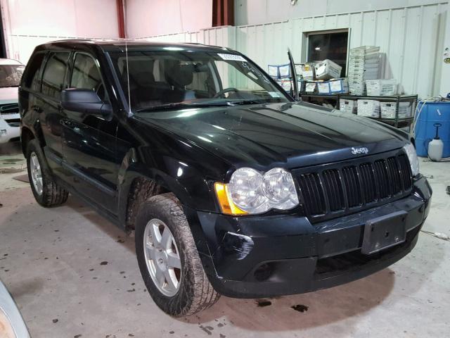 1J8GR48K88C137935 - 2008 JEEP GRAND CHER BLACK photo 1