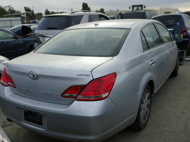 4T1BK3DB3AU362443 - 2010 TOYOTA AVALON XL SILVER photo 4