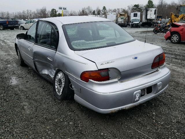 1G1ND52J83M518635 - 2003 CHEVROLET MALIBU SILVER photo 3