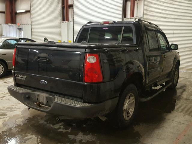 1FMZU77K64UA47104 - 2004 FORD EXPLORER S BLACK photo 4