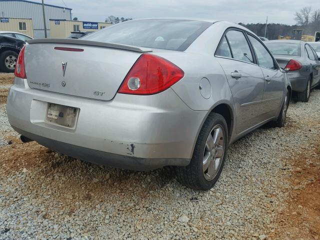 1G2ZH57N284201986 - 2008 PONTIAC G6 GT SILVER photo 4