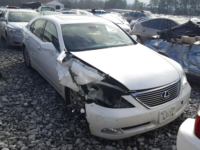 JTHBL46F685068108 - 2008 LEXUS LS 460 WHITE photo 1