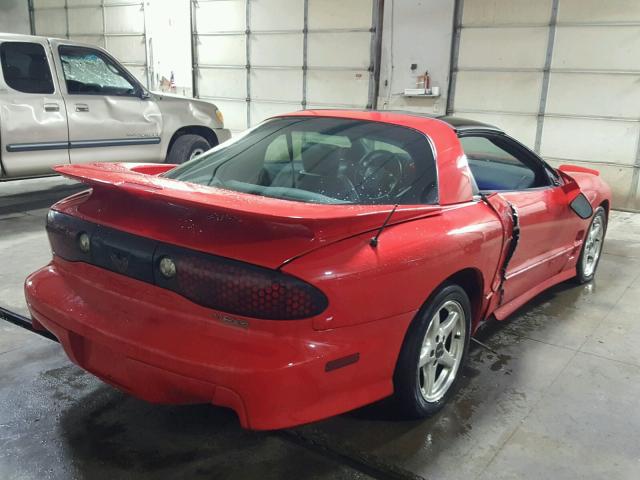 2G2FV22G1W2218428 - 1998 PONTIAC FIREBIRD F RED photo 4