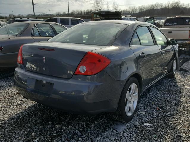 1G2ZG57B994207715 - 2009 PONTIAC G6 GRAY photo 4