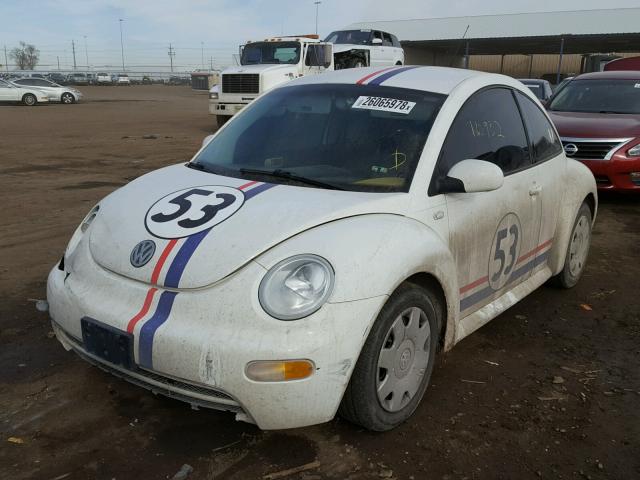3VWBB21C72M406233 - 2002 VOLKSWAGEN NEW BEETLE 白色 照片 2