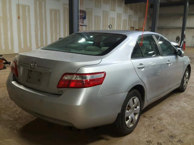 4T1BE46K77U659671 - 2007 TOYOTA CAMRY NEW SILVER photo 4