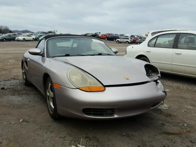 WP0CA29852U625102 - 2002 PORSCHE BOXSTER SILVER photo 1