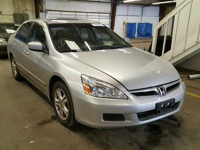 1HGCM56806A173226 - 2006 HONDA ACCORD EX SILVER photo 1