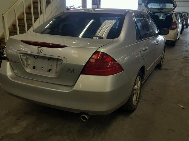 1HGCM56806A173226 - 2006 HONDA ACCORD EX SILVER photo 4