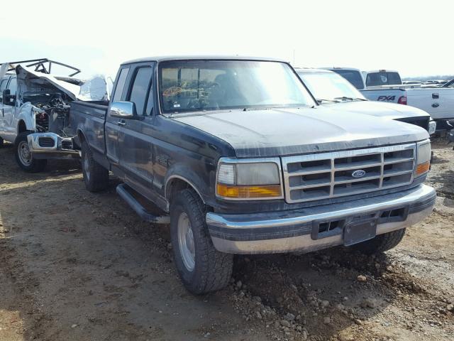 1FTHX25F5TEB39412 - 1996 FORD F250 BLACK photo 1