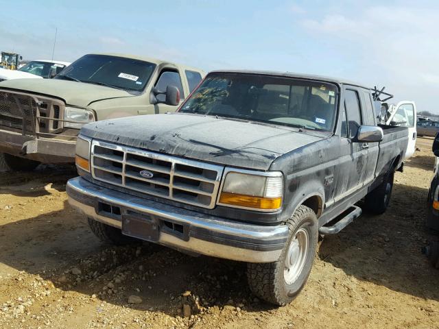 1FTHX25F5TEB39412 - 1996 FORD F250 黑色 照片 2