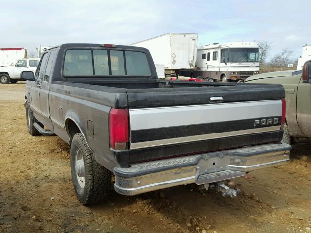 1FTHX25F5TEB39412 - 1996 FORD F250 BLACK photo 3