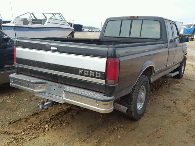 1FTHX25F5TEB39412 - 1996 FORD F250 BLACK photo 4