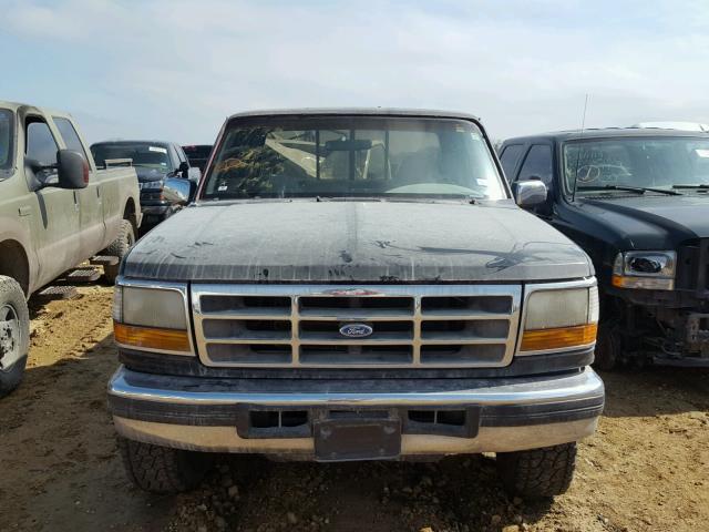 1FTHX25F5TEB39412 - 1996 FORD F250 BLACK photo 9