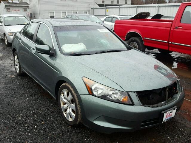 1HGCP26719A095119 - 2009 HONDA ACCORD EX GREEN photo 1