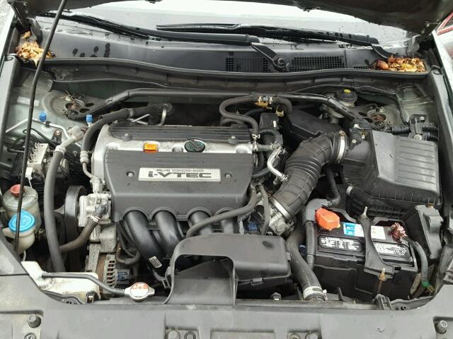 1HGCP26719A095119 - 2009 HONDA ACCORD EX GREEN photo 7