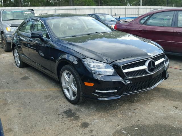 WDDLJ7DB9CA018239 - 2012 MERCEDES-BENZ CLS 550 BLACK photo 1