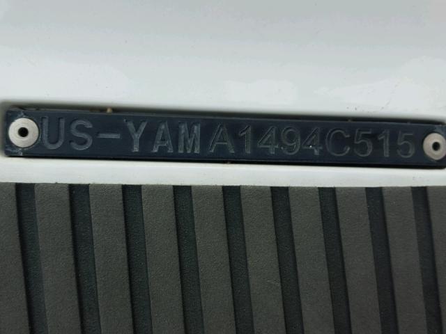 YAMA1494C515 - 2015 YAMAHA JET SKI WHITE photo 10