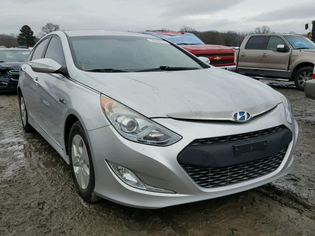 KMHEC4A44CA024799 - 2012 HYUNDAI SONATA HYB SILVER photo 1