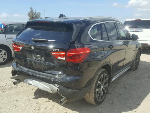 WBXHU7C37H5H36718 - 2017 BMW X1 SDRIVE2 BLACK photo 4