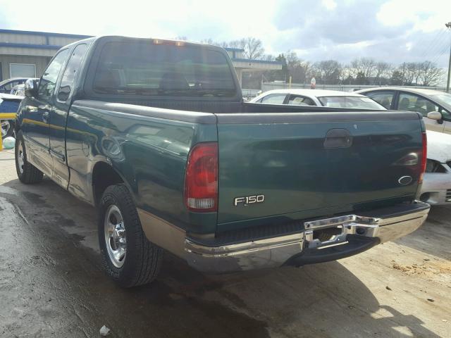 1FTZX1726YNB78414 - 2000 FORD F150 GREEN photo 3