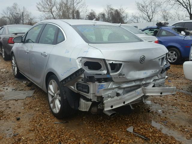 1G4PS5SK2C4209771 - 2012 BUICK VERANO SILVER photo 3