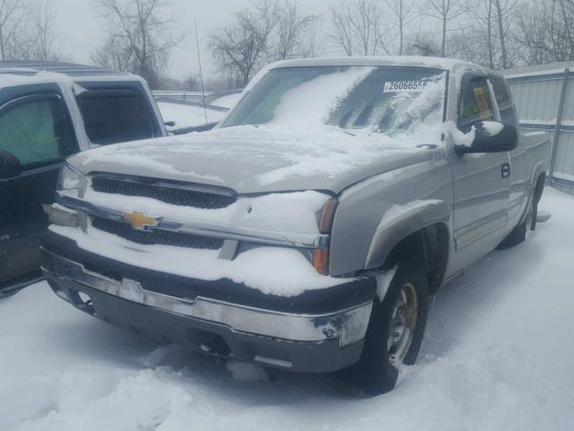 2GCEK19V741329907 - 2004 CHEVROLET SILVERADO GRAY photo 2