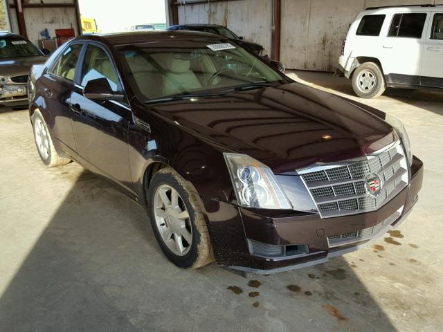 1G6DF577590121798 - 2009 CADILLAC CTS PURPLE photo 1