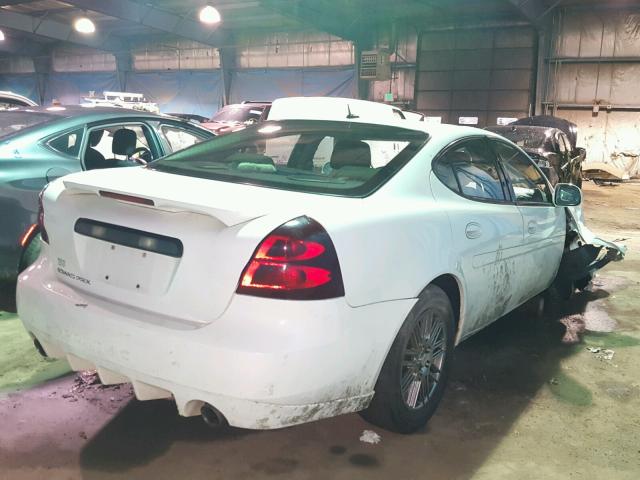 2G2WP552771226813 - 2007 PONTIAC GRAND PRIX WHITE photo 4