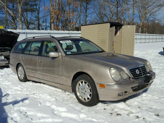 WDBJH82J51X049610 - 2001 MERCEDES-BENZ E 320 4MAT TAN photo 1