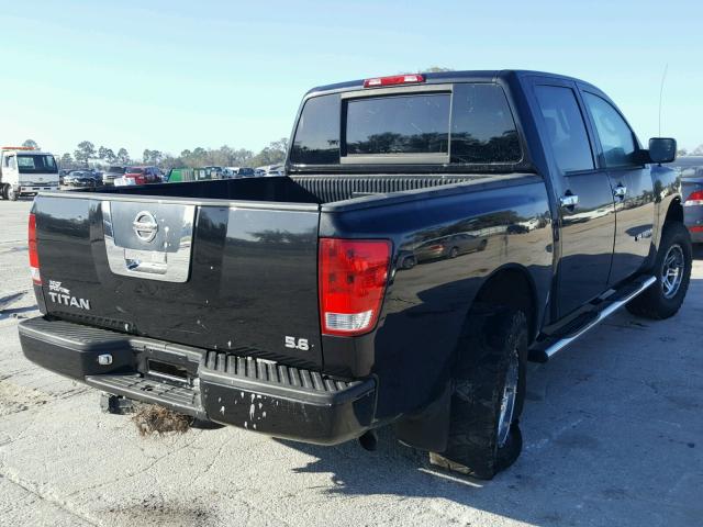 1N6BA07AX6N551615 - 2006 NISSAN TITAN XE BLACK photo 4