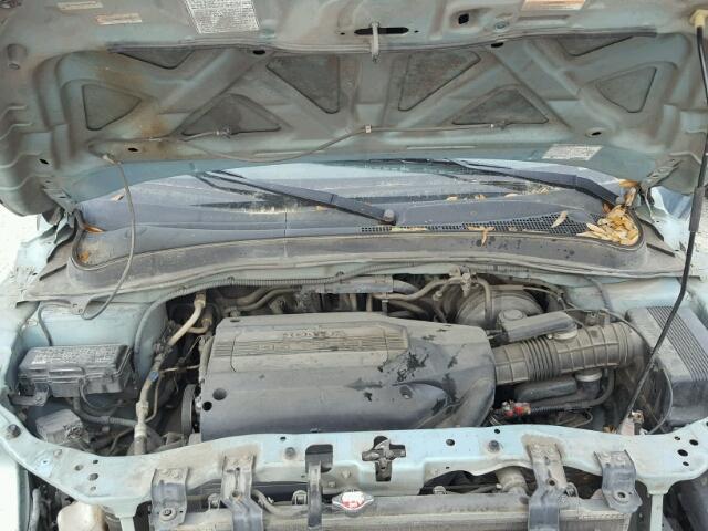 2HKYF18423H538415 - 2003 HONDA PILOT EX GREEN photo 7