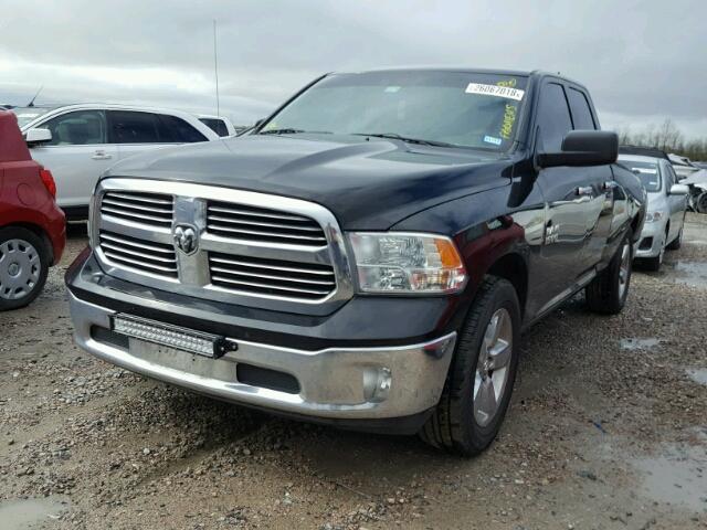 1C6RR6GG9ES384396 - 2014 RAM 1500 SLT BLACK photo 2