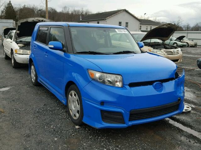 JTLZE4FE8B1137207 - 2011 TOYOTA SCION XB BLUE photo 1