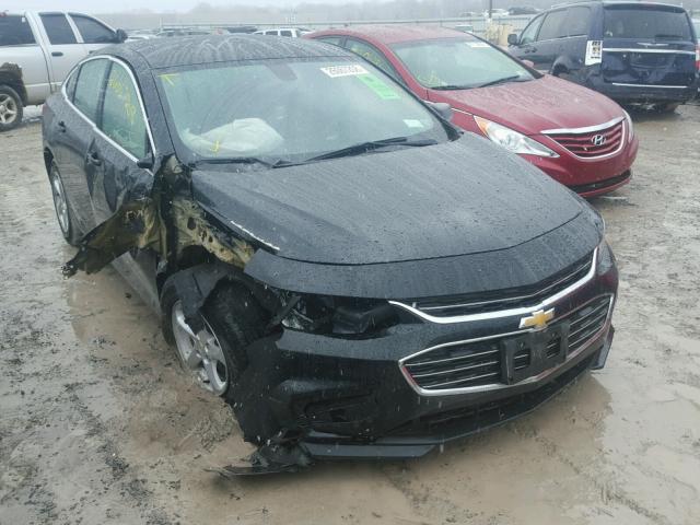 1G1ZB5ST8GF258577 - 2016 CHEVROLET MALIBU LS BLACK photo 1