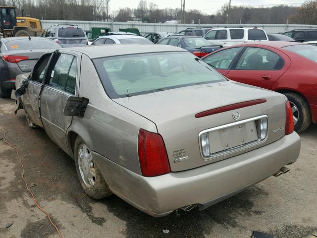 1G6KD54Y44U222813 - 2004 CADILLAC DEVILLE TAN photo 3