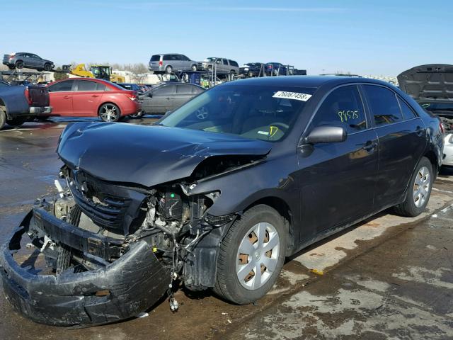 4T4BE46K98R042571 - 2008 TOYOTA CAMRY CE GRAY photo 2