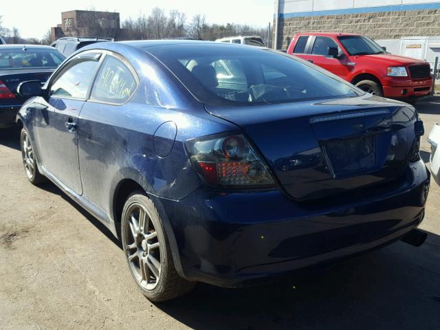 JTKDE177460085809 - 2006 TOYOTA SCION TC BLUE photo 3