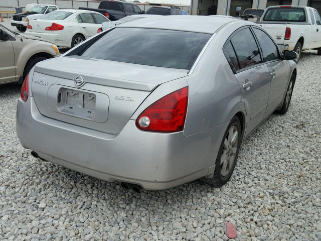 1N4BA41E26C858137 - 2006 NISSAN MAXIMA SE SILVER photo 4