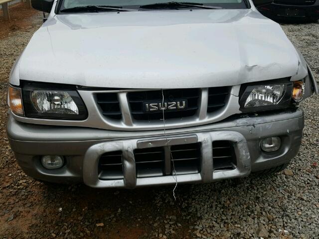 4S2CM57W114322721 - 2001 ISUZU RODEO SPOR SILVER photo 9