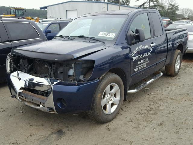 1N6BA06AX7N219905 - 2007 NISSAN TITAN XE BLUE photo 2