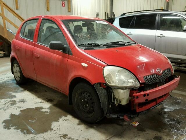 JTDKT123X50074305 - 2005 TOYOTA ECHO RED photo 1