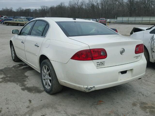 1G4HD57288U127851 - 2008 BUICK LUCERNE CX WHITE photo 3